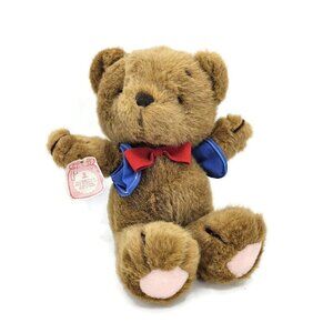 VTG 80s Sanrio Tippy the Bear 14" Plush with Tags Hello Kitty Friend Rare